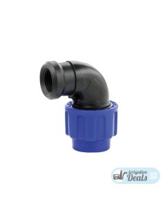 Codo mixto 90° polietileno rosca hembra - 32x3/4"