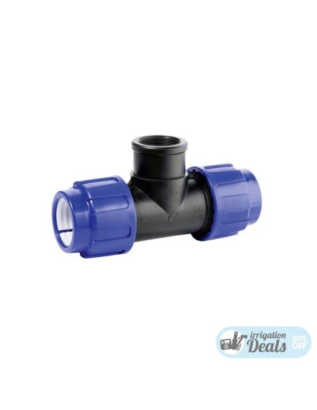 Female Tee - Compression fittings for irrigation