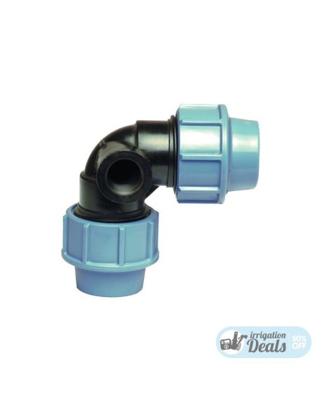 Codo a 90° con Derivacion Lateral Hembra - 32x3/4"
