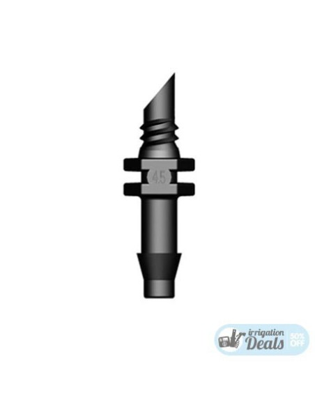 Adaptor "Fast" Thread x 4,5mm Barb - Drip and Micro irrigation fittings