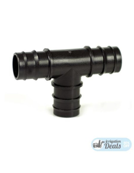Tee brown acetal D16 - Drip irrigation fittings