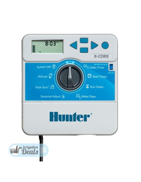 Programador Hunter X-Core - 4 estaciones - Interior - XC401i-E