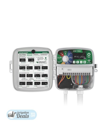 Programmateur Rain Bird ESP-TM2 - 6 stations extérieur - TM2-6 - WiFi Ready