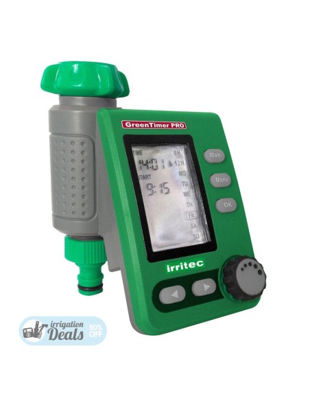 Irritec Greentimer Pro - Digital 1 Outlet Hose Faucet Timer