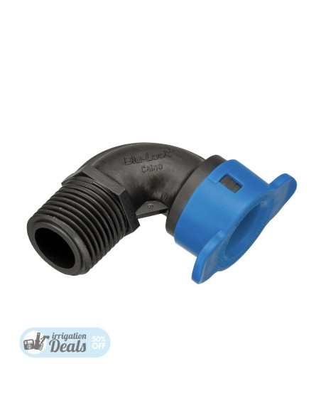 Blu Lock - Coude fileté mâle - 1/2" - Prix Outlet